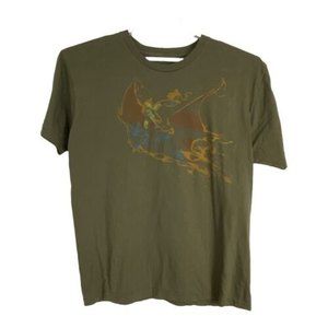 Valve Mens Unisex Tee Shirt Size XL Green Anime Jeannie Short Sleeve